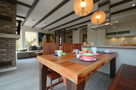 Wohnzimmer Typ D2 Ferienwohnung - Sunset Beach