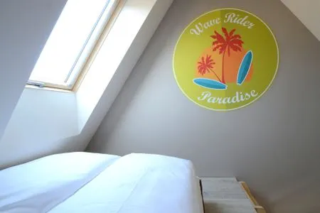 Schlafzimmer Typ C2 Mini Lodge - Kalama Beach Park 2
