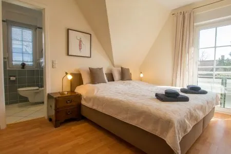 Schlafzimmer mit Doppelbett  Hoppenberg 24 - Haus Sommerfeld
