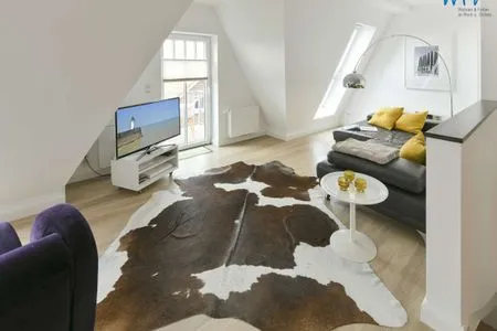 Wohnzimmer Kapitänshaus Ferienwohnung 11