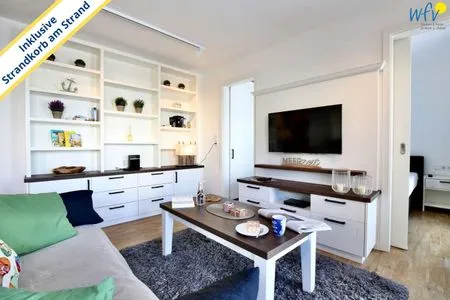 Wohnzimmer Villa Drees Ferienwohnung 1