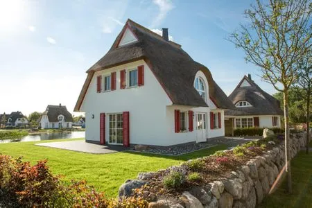 Hauptansicht Ferienhaus Schilfrohrsänger 26
