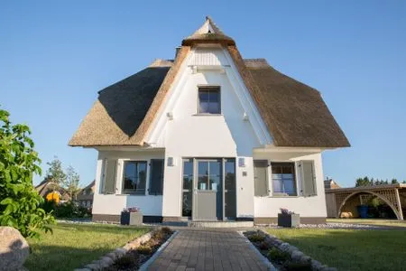 Hauptansicht Ferienhaus Seeschwalbe 55