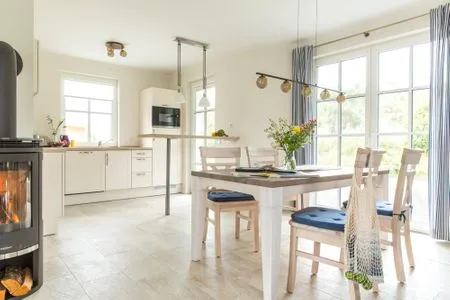 Küche / Küchenzeile Ferienhaus Seeschwalbe 10