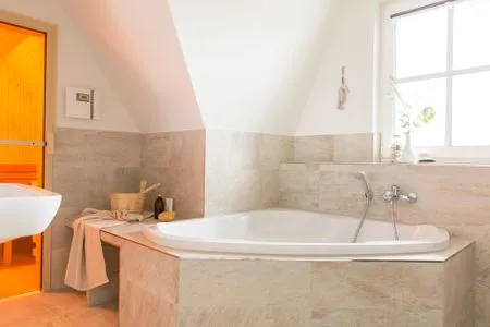 Badezimmer Ferienhaus Seeschwalbe 10