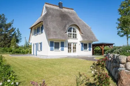 Hauptansicht Ferienhaus Schilfrohrsänger 48