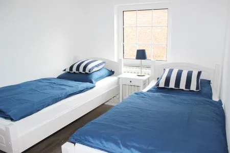 Schlafzimmer 2 in der Ferienwohnung Frisia 3 in Norddorf auf Amrum Haus Frisia Ferienwohnung Frisia 3