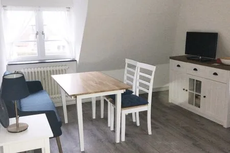 Wohnzimmer in der Ferienwohnung Frisia 5 in Norddorf auf Amrum Haus Frisia Ferienwohnung Frisia 5