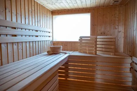 Sauna Typ D2 Ferienwohnung - North Shore