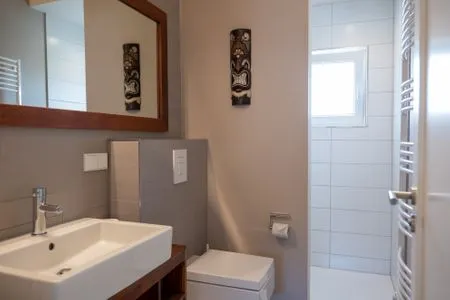 Badezimmer Typ D2 Ferienwohnung - Ocean View