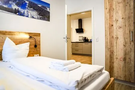 Schlafzimmer Smart Resorts Haus Azur Ferienwohnung 802