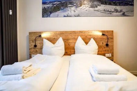 Schlafzimmer Smart Resorts Haus Azur Ferienwohnung 801