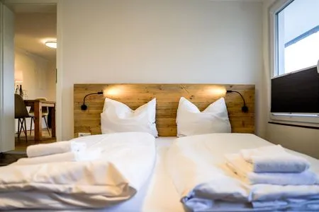 Schlafzimmer Smart Resorts Haus Diamant Ferienwohnung 712