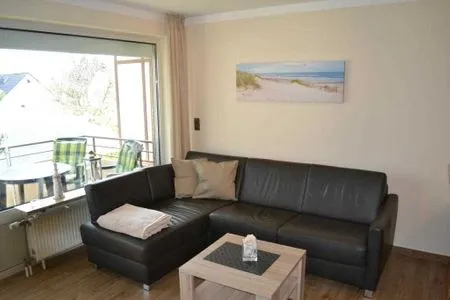 Wohnzimmer (DKK1d) Ferienwohnung Seemöwe