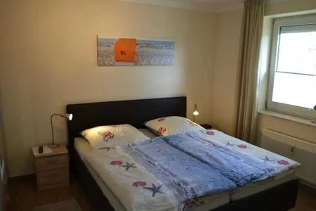 Schlafzimmer (DKK1d) Ferienwohnung Seemöwe