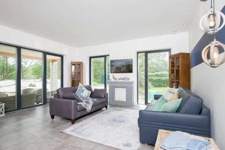 Wohnzimmer (ERL43) Ferienhaus PIER 43