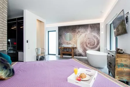 Schlafzimmer (ERL43) Ferienhaus PIER 43