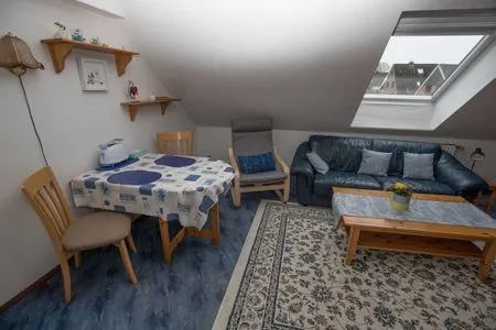 Wohnzimmer (HER14b) Ferienwohnung "Hartig 2"