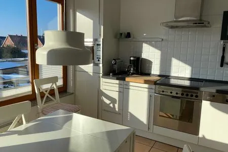 Küche / Küchenzeile (PAM4) Ferienwohnung "Leffler"