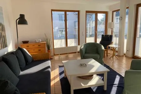 Wohnzimmer (PAM4) Ferienwohnung "Leffler"