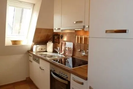 Küche / Küchenzeile (STR47a) Ferienwohnung "Heitmann"
