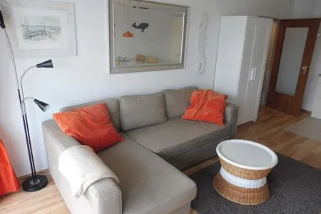 Wohnzimmer (STR115) Ferienwohnung "Haus Ostseeblick"