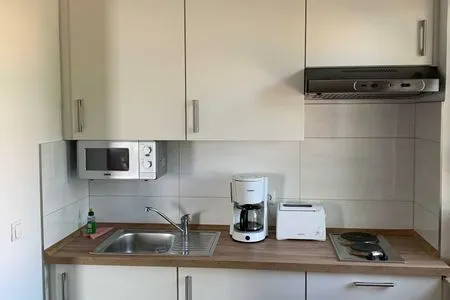Küche / Küchenzeile (STR123b) Ferienwohnung "Strandhotel" - App. 24