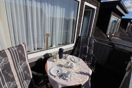 Balkon Haus Dithmarschen Wohnung 9