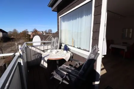 Balkon Haus Dithmarschen Wohnung 9