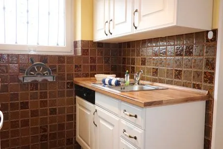 Küche / Küchenzeile Haus Övern Diek Wohnung 1