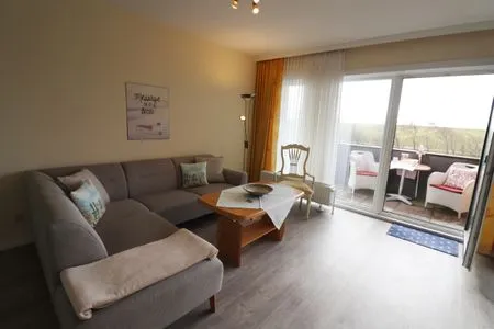 Wohnzimmer Haus Övern Diek Wohnung 2
