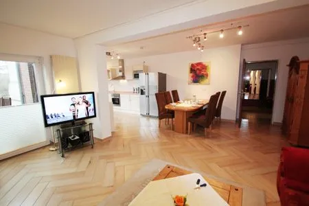 Schlafzimmer Haus am Kurpark Wohnung 7