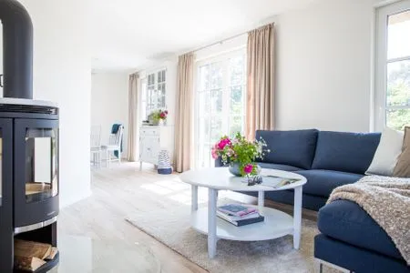 Wohnzimmer Ferienhaus Schilfrohrsänger 51