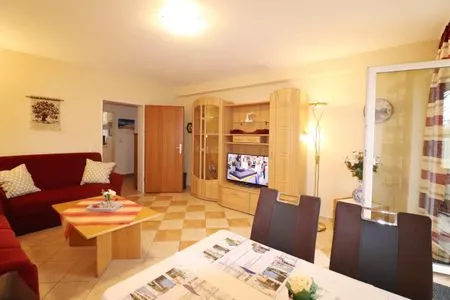 Wohnzimmer Haus am Kurpark Wohnung 3