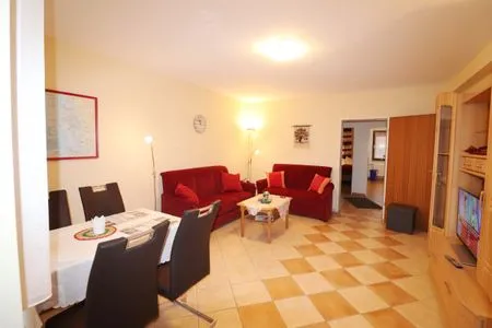 Wohnzimmer Haus am Kurpark Wohnung 3