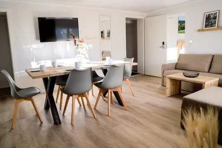 Wohnzimmer Smart Resorts Haus Saphir Ferienwohnung 502