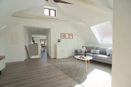 Wohnzimmer Ferienwohnung Blauzahn