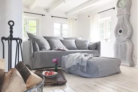Wohnzimmer Romantische Ferien unter Reet an der Schlei - Reetdachhaus Frau Schröders - Urlaub in Ostseenähe