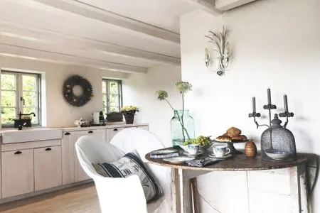 Küche / Küchenzeile Romantische Ferien unter Reet an der Schlei - Reetdachhaus Frau Schröders - Urlaub in Ostseenähe