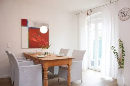 Küche / Küchenzeile Ferienwohnung Noor in Eckernförde – Ihr perfekter Rückzugsort am Meer