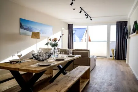 Wohnzimmer Smart Resorts Haus Brilliant Ferienwohnung 602