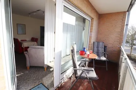 Balkon Haus Dithmarschen Wohnung 8