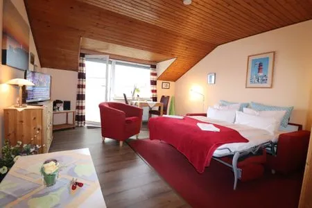 Schlafzimmer Haus am Kurpark Wohnung 23