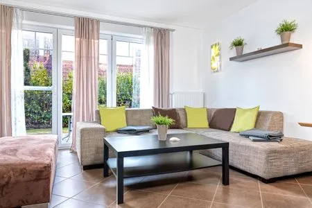 Living room Reihenhäuser Timmendorf Strand Haus Strandmuschel