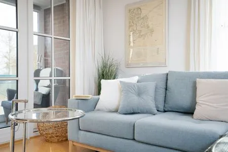 Wohnzimmer (OST29a) Ferienwohnung "Strandliebe"