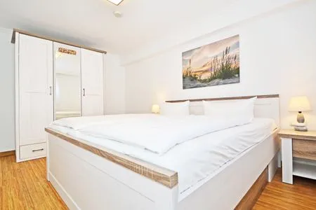 Schlafzimmer Uns Schilfhus App. Strandgut