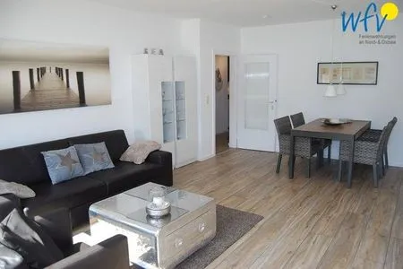 Wohnzimmer Haus Gorch Fock Ferienwohnung Meerwooge