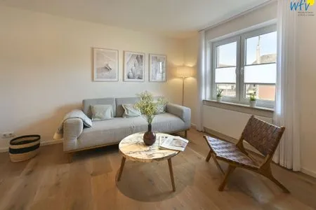 Wohnzimmer Alte Feuerwache Ferienwohnung 8