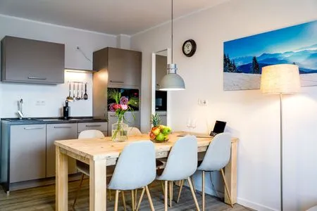Küche / Küchenzeile Smart Resorts Haus Azur Ferienwohnung 804