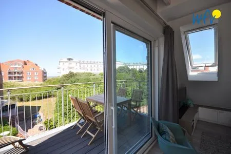 Balkon Achterhus Ferienwohnung Lee